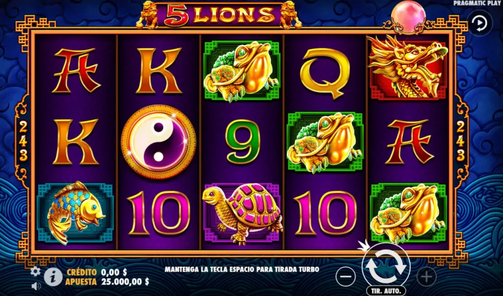 5 Lions Slot